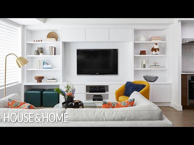 A Condo Makeover With Savvy Storage Solutions