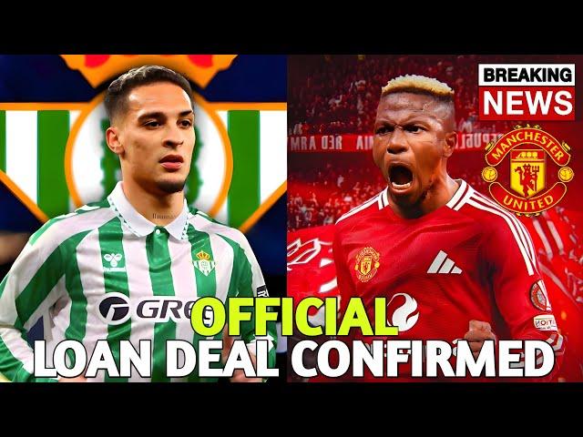 ANTONY's SHOCKING MOVE TO REAL BETIS! FIRST TRANSFER FROM MAN UNITED - MAN UNITED NEWS