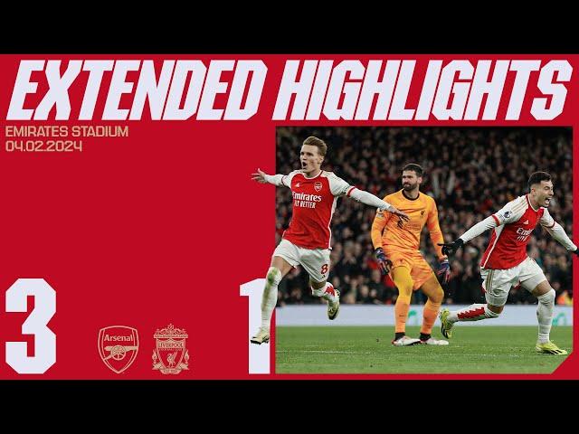 EXTENDED HIGHLIGHTS | Arsenal vs Liverpool (3-1) | Saka, Martinelli, Trossard