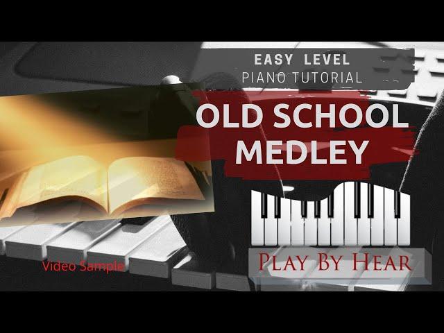 Old School Medley | PlayByHear | Easy Piano Tutorial