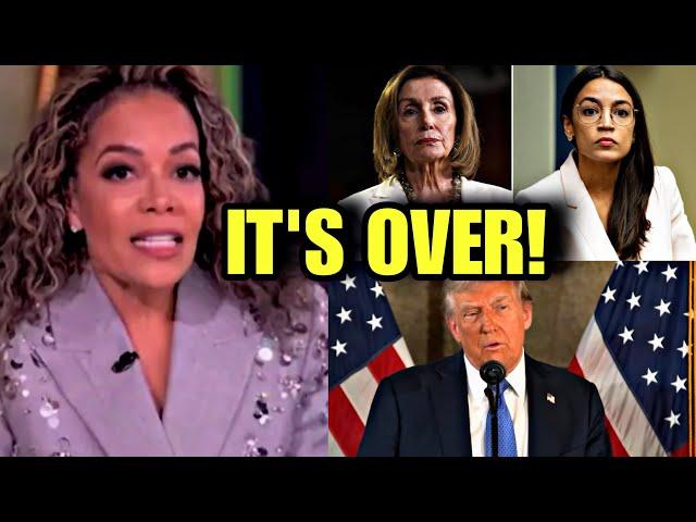 Sunny Hostin LOSES CONTROL After Pelosi Stages Democrat Coup Against AOC.. TRUMP EPICALLY TROLLS