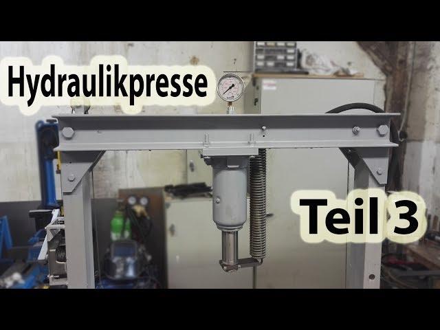 Hydraulikpresse - Teil 3