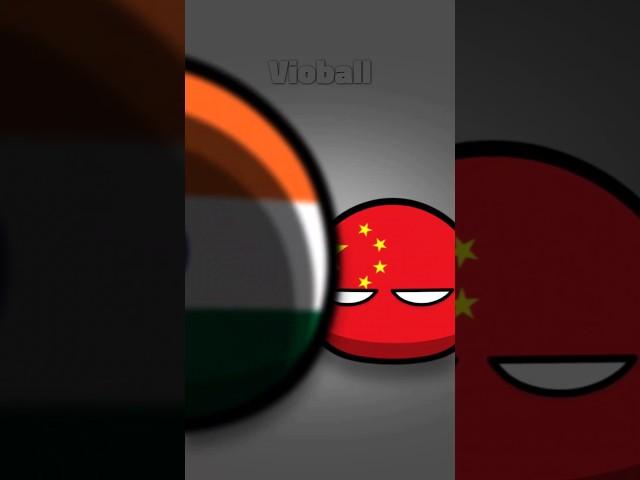 'Eternal Enemies' #countryballs #countryballanimation #edit #countryhumans #animation #india #china