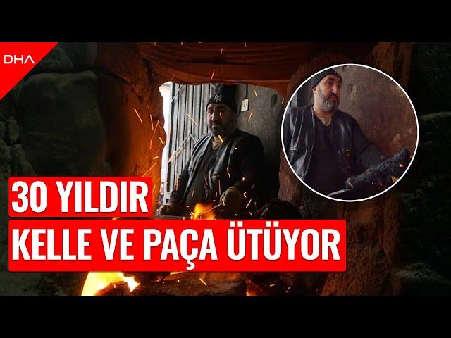 Babasının vasiyetiyle, 74 yıl önce kurulan atölyede 30 yıldır kelle ve paça ütüyor