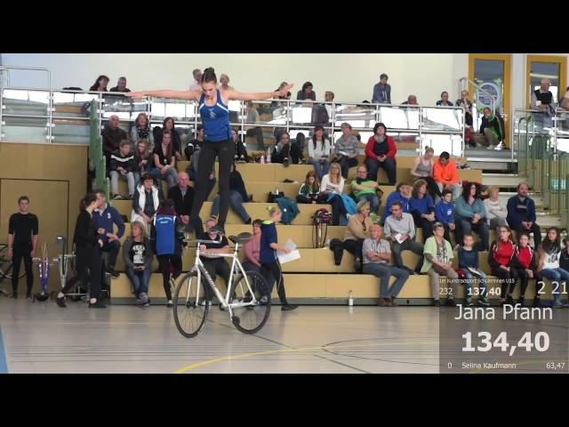 Jana Pfann - Bayerncup Finale 2016 in Forchheim | Kunstrad
