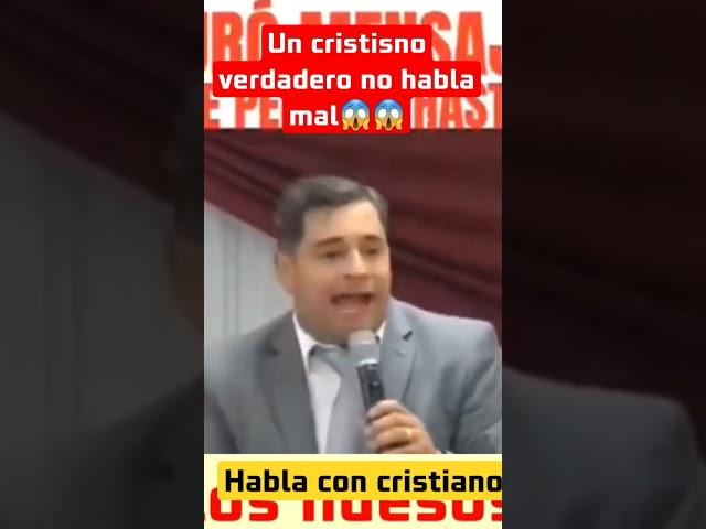 Habla como cristiano 