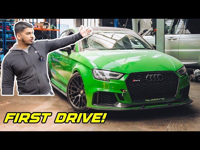 NAMZ IS BACK! FIRST DRIVE IN THE AUDI RS3 AFTER REBUILD