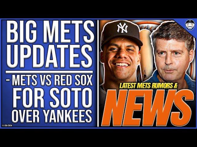 BIG Mets Updates: Yankees To LOSE Soto Sweepstakes Over Mets & Red Sox? (New York Mets News)