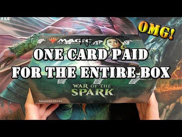 WAR OF THE SPARK Booster Box | Unbelievable