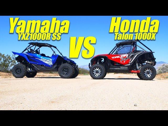 Yamaha YXZ vs Honda Talon - UTV Action Magazine