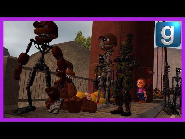 Gmod FNAF | FNAF On A Bridge!! [Part 2]