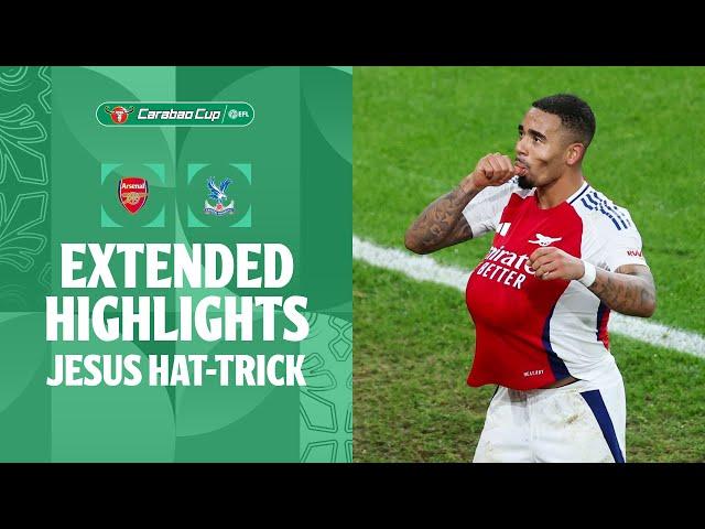 FIVE GOAL THRILLER! | Arsenal v Crystal Palace extended highlights