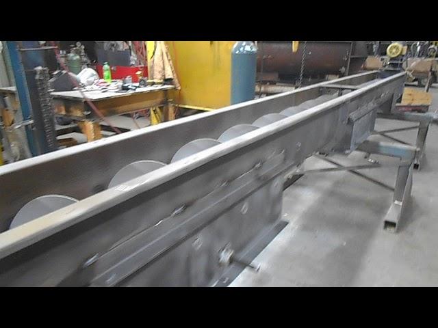 12" x 20' Screw Conveyor Test Run