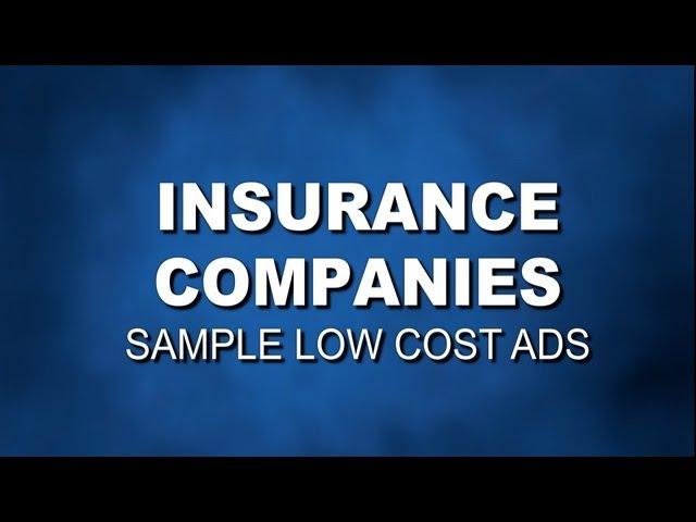 TV Ads for insurance companies