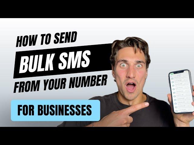 SMS Marketing for Business | Unlimited Mass Texting 2024 (FREE!)