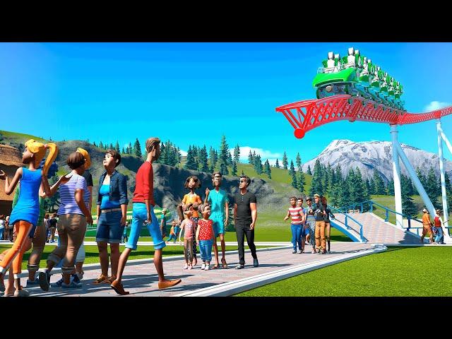 Roller Coaster vs Guests – Planet Coaster