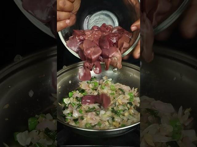 Easy and Healthy Dish Chicken Liver Pepper Fry #shorts