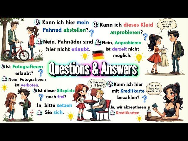 Improve Your German Speaking & Listening With these Street Questions & Answers