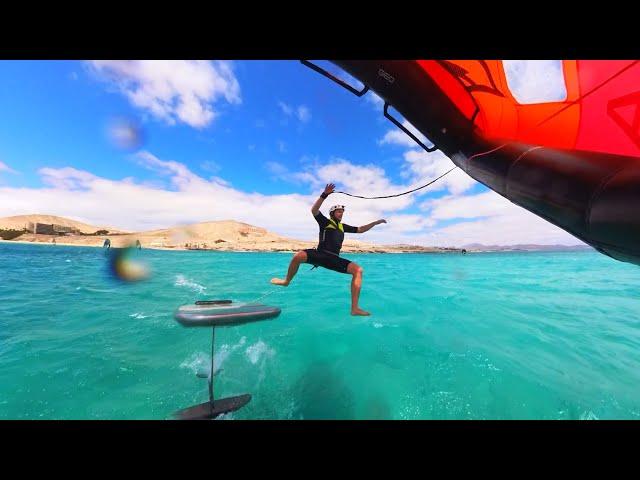 Learning to Fly - Life of an Intermediate Wing Foiler