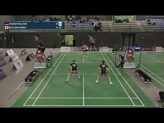 Match point - Geiss / Voelker vs Butler / Jones - MD, SF - Portugal Int. 2025