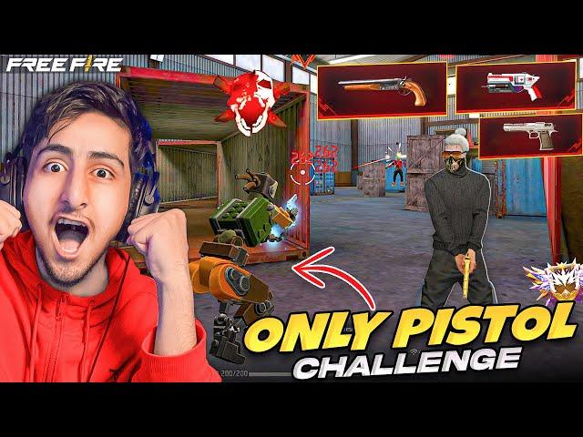 Lone Wolf 1 Vs 2 But Only PistolCrazy Match [A_s Gaming] - Free Fire India