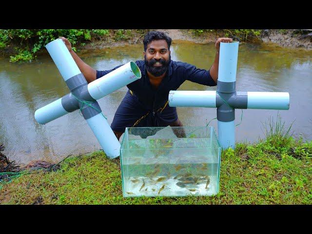 SIMPLE FISH TRAP WITH PVC | മീൻ പിടിക്കാൻ ഇത്ര എളുപ്പവഴിയോ????