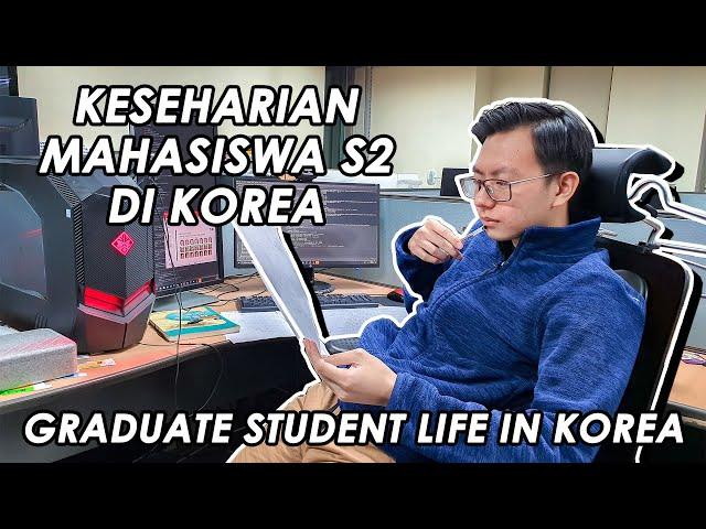 DAY IN THE LIFE OF A GRADUATE STUDENT IN KOREA | STUDY IN KOREA | KOREA DAILY VLOG