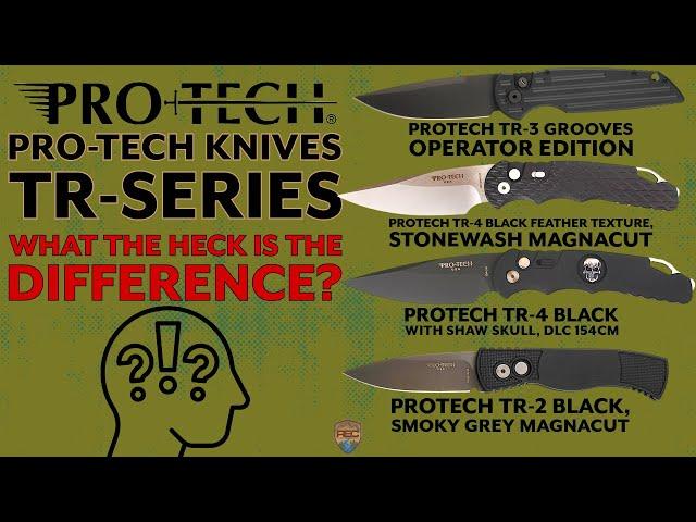 ProTech TR Tactical Response Series Overview | The Best Automatic Knives