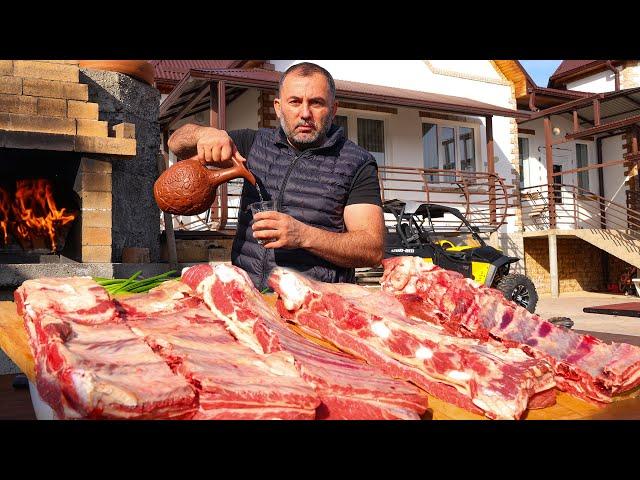 FRIED MEAT ROASTED in the OVEN. ENG SUB