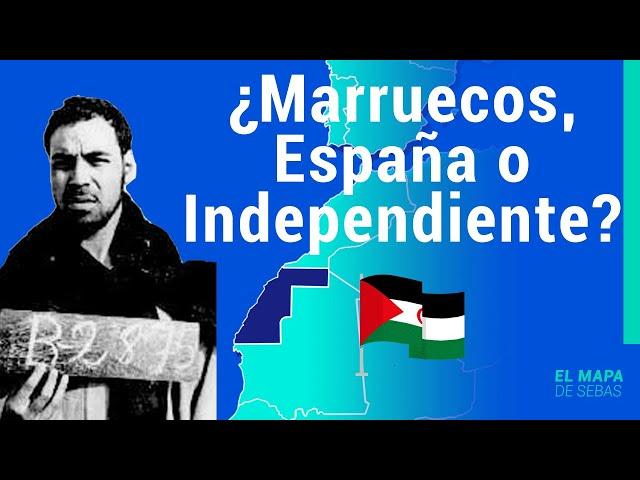 HISTORIA del SAHARA OCCIDENTAL (República Democrática árabe SAHARAUI)  - El Mapa de Sebas