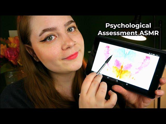 Psychological Assessment ASMR (Psychometric, Relational Psychology, & Inkblot Tests)  ASMR Roleplay