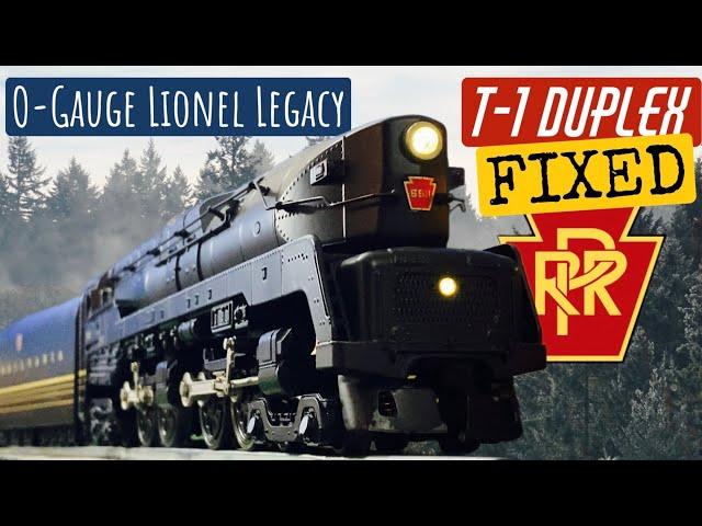 It’s ALIVE!!  T-1 Duplex Saved: Legacy LionMaster Repaired and on the Rails