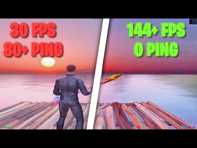 How To Get *0 PING* In Fortnite! 