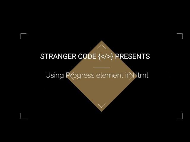Using Progress element in HTML5