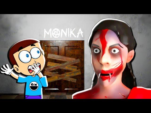 Kamla's Sister - Monika Horror Game | Shiva and Kanzo Gameplay