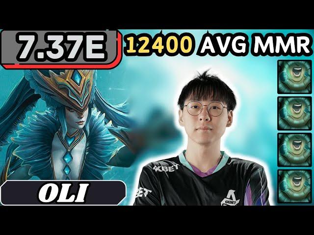 7.37e - Oli NAGA SIREN Hard Support Gameplay 24 ASSISTS - Dota 2 Full Match Gameplay