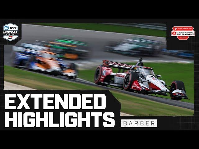 Extended Race Highlights | 2024 Children's of Alabama Indy Grand Prix at Barber | INDYCAR SERIES