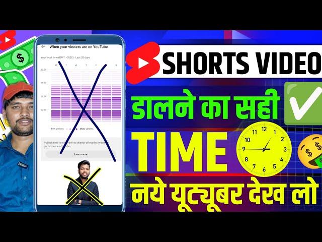 नए यूट्यूबर  Short upload karne ka sahi time kya hai | youtube shorts video viral kaise kare