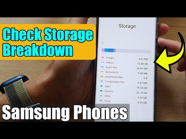 How to Check the Storage Breakdown On Samsung Galaxy Phones