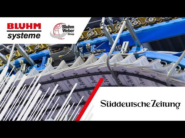 Wichtiger Teil der Logistik im Druckzentrum der Süddeutschen Zeitung | Bluhm Systeme