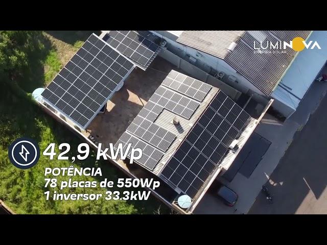 Usina Fotovoltaica - Belemix Alimentos (Passo Fundo/RS)