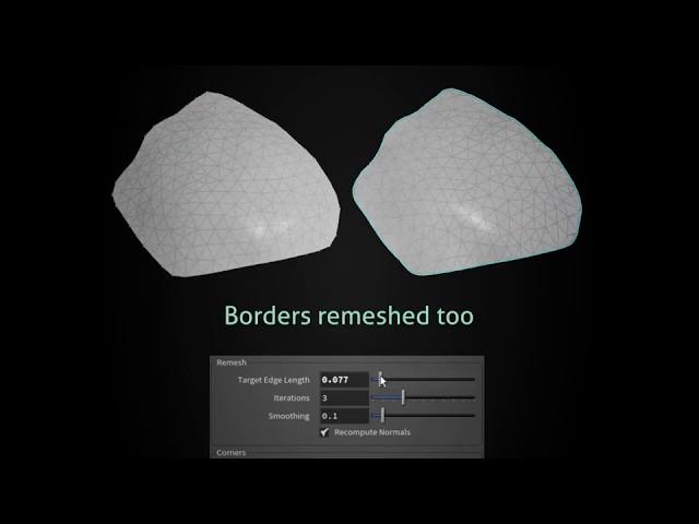 Free HDA: PGV Remesh (Houdini digital asset)