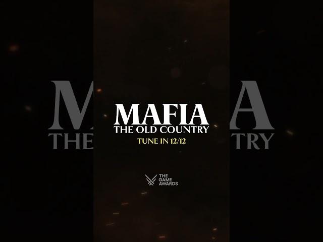 See you at #TheGameAwards! #MafiaTheOldCountry