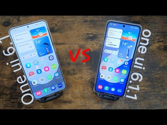 One Ui 6.1.1 Vs One Ui 6.1 Animation Battle!