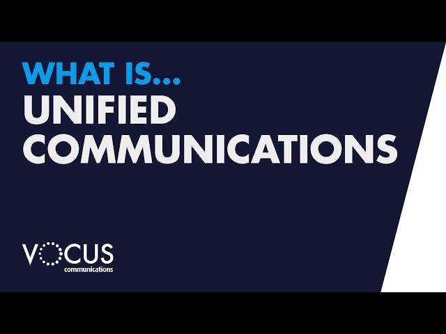 What is Unified Communications?