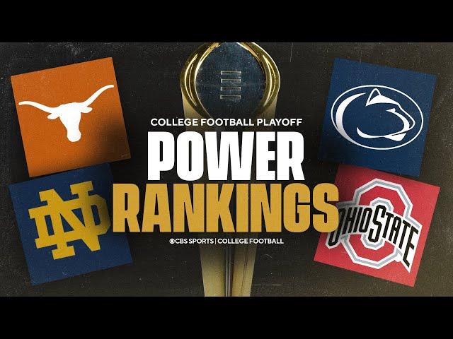 CFP Power Rankings: Where do the remaining teams LAND following Round 1