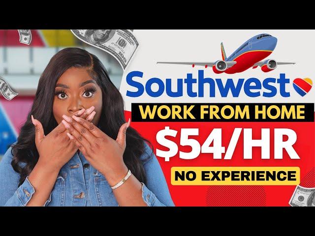 Overnight & Part Time Work From Home Jobs NO EXPERIENCE | Southwest Airlines Remote Jobs 2023