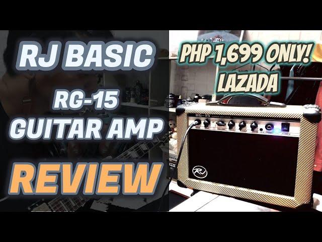 [UNBOXING & REVIEW] RJ Basics Guitar Amplifier - 15 Watts