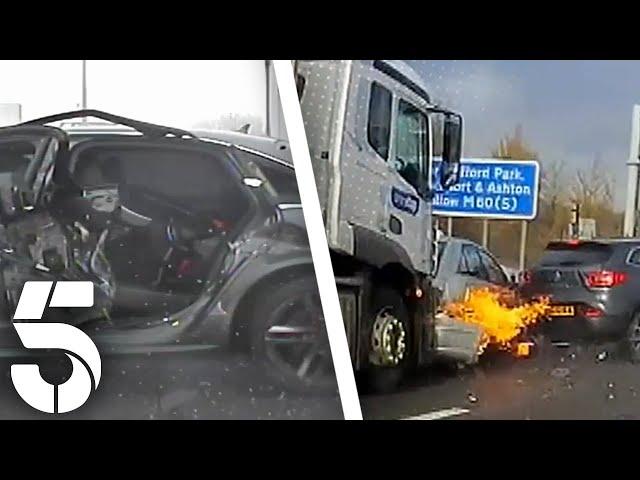 Dashcams: Capturing The Chaos Of Britain's Streets | The Motorway Cops | Channel 5