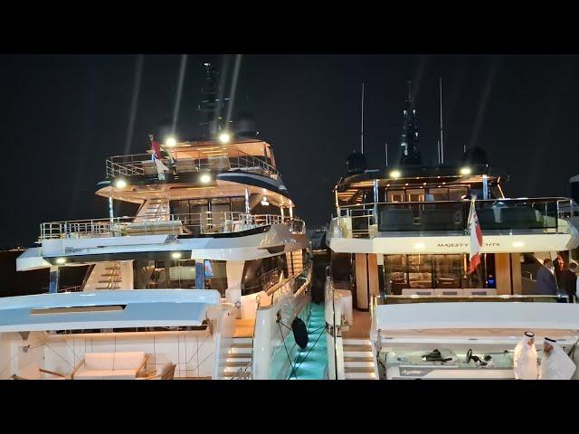 Qatar's 2024 boat show is EXTRAVAGANT.